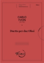 Carlo Yvon, Duetto Oboe Duet Book & Part[s]