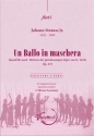 Johann Strauss Jr., Un Ballo In Maschera String Quintet Partitur + Stimmen