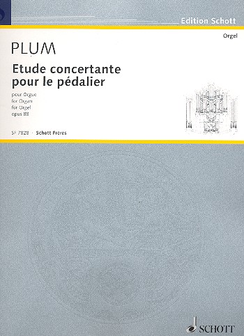 tude concertante op.88 fr Orgel (pedaliter)