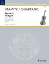 Chiabrano, Francesco / Stamitz, Johann Wenzel Menuet/Allegro Violine und Klavier