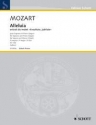 Alleluja KV165 Sopran (Tenor) und Klavier (Orgel)