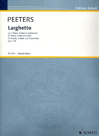 Larghetto op.106 fr Violine, Violoncello und Klavier Stimmen