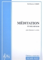 Meditation sol mineur pour quatuor  cordes partition et parties