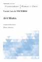 Victoria, Tomas Luis de, Ave Maria Choir (SSAA)