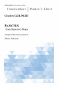 Gounod, Charles, Sanctus from Mass No. 2 Choir (SSAA) and Piano
