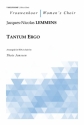 Lemmens, Jacques-Nicolas, Tantum Ergo Choir (SSAA)