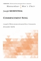 Mosenthal, Joseph, Commencement Song Choir (TBB) and Piano