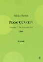 Heini, Mikko Piano Quartet 'Puun ni' ('The Voice of the Tree') Partitur