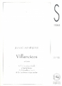 Villancicos for mixed chorus a cappella score