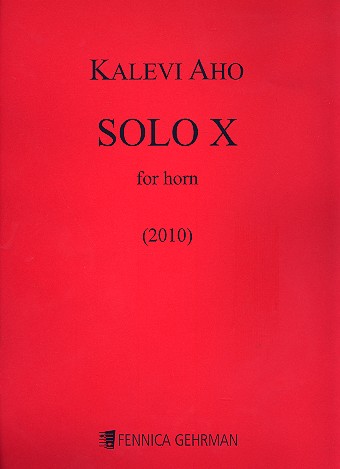 Solo X  for french horn