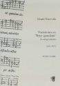 Juhani Nuorvala, Variationes ex Bene Quondam String Orchestra Studyscore