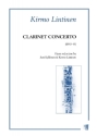 Kirmo Lintinen, Clarinet Concerto Clarinet and Piano Piano Reduction