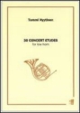 Tommi Hyytinen, 30 Concert Etudes for low horn Horn Buch