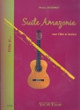 Suite Amazonia pour flte et guitare partition et partie