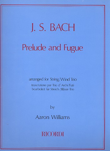 Prelude and Fugue fr 3 Streicher (Holzblser/ gemischtes Ensemble) Partitur und Stimmen