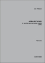 Ian Wilson, Apparitions Alto Flute and Percussion Quartet Partitur
