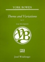 Theme and Variations op.139 for 2 pianos score
