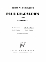 4 Rhapsodies op.11 no.3 C Major for piano
