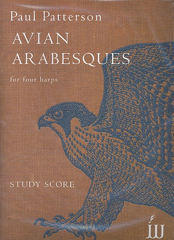 Avian Arabesques for 4 harps score and parts