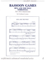 Bassoon Games for 2 bassoons score
