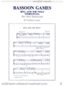 Bassoon Games for 2 bassoons score