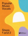 LL292 Popular Music Vocals Step 1 & 2 (+Online Audio Access) for voice