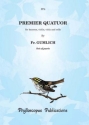 Fr Gumlich Ed: F H Nex and C M M Nex Premier Quatuor (first Quartet)  Set of parts mixed ensemble