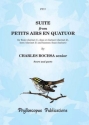 Suite from Petits Airs en Quatuor for flute (clarinet), oboe or clarinet (clar), horn (clar) and bassoon (bass clarinet), score and parts