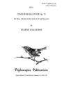 Eugne Walckiers Ed: C M M Nex and F H Nex Fifth Quartet Op. 73 (bass clar) woodwind quartet