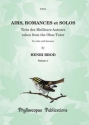 Airs, Romances and Solos vol.1 for oboe and bassoon 2 scores