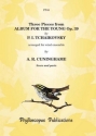 Peter Ilyich Tchaikovsky Arr: Alastair Cuninghame Three Pieces from Album for the Young wind ensemble