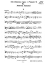Antonin Kammel Ed: C M M Nex and F H Nex Divertimento Op. 12 No. 2 - Part for viola in lieu violin 2 mixed ensemble