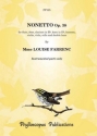 Nonetto op.38 for flute, oboe, clarinet, horn, bassoon and string quartet parts