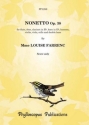 Nonetto op.38 for mixed ensemble score