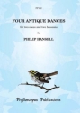 Philip Hansell Four Antique Dances double reed ensemble