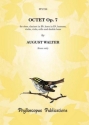 Octet op.7 for oboe, clarinet, horn en eb, bassoon and string quartet score