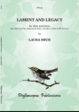 Laura Shur Lament and Legacy flute & piano, oboe & piano, clarinet & piano, violin & piano