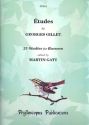 25 Studies for bassoon