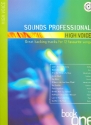 Sounds professional vol.1 (+CD) great backing tracks for 12 favourite songs for high voice