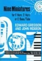 Edward Gregson_John Ridgeon, Nine Miniatures Eb Horn Eb Horn and Piano Buch