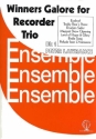 Winners Galore Recorder Trios Bk 1 3 Recorders Buch
