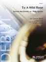 Edward MacDowell, To a Wild Rose Concert Band/Harmonie Partitur + Stimmen