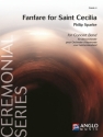 Philip Sparke, Fanfare for Saint Cecilia Concert Band/Harmonie Partitur + Stimmen
