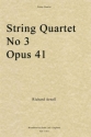 Richard Arnell, String Quartet No. 3, Opus 41 Streichquartett Partitur + Stimmen