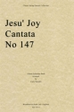 Johann Sebastian Bach, Jesu' Joy, Cantata No. 147 Streichquartett Stimmen-Set