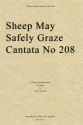 Sheep May Safely Graze, Cantata No.208 for string quartet parts