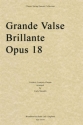 Frdric Chopin, Grande Valse Brillante, Opus 18 Streichquartett Stimmen-Set