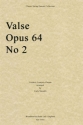 Frdric Chopin, Valse, Opus 64 No. 2 Streichquartett Partitur