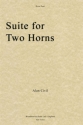 Alan Civil, Suite for Two Horns 2 Horns Buch