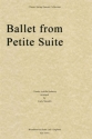 Claude Debussy, Ballet from Petite Suite Streichquartett Stimmen-Set